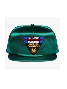 Rhude Green Shine Racing Prost Hat, Rare, BRAND NEW